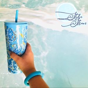 2 in 1 reusable straw accessory